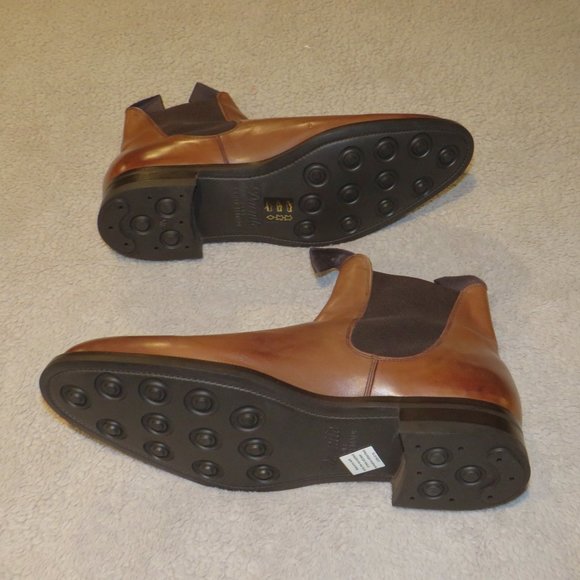 Edward Green Newmarket Brown Leather Chelsea Boots 10.5E NWB main image 7